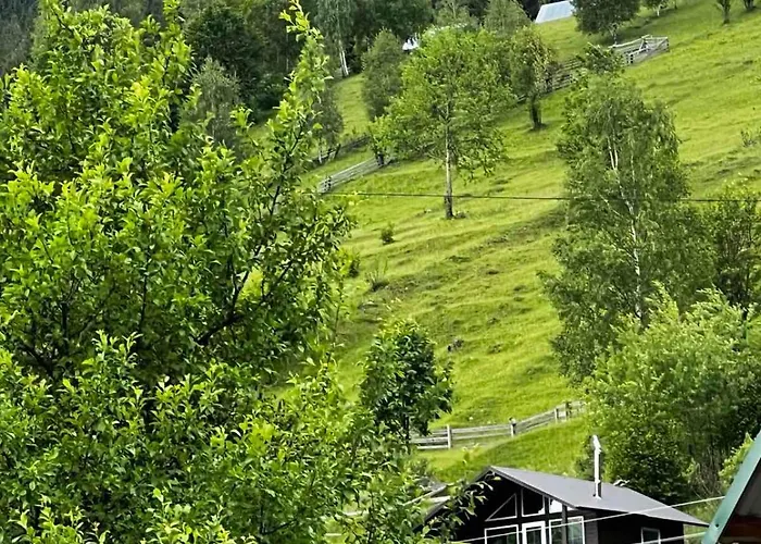 файна хата 4 Casa de Férias Synevyrsʼka Polyana